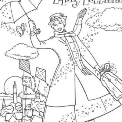 Ourcoloringpage Mary Poppins 2