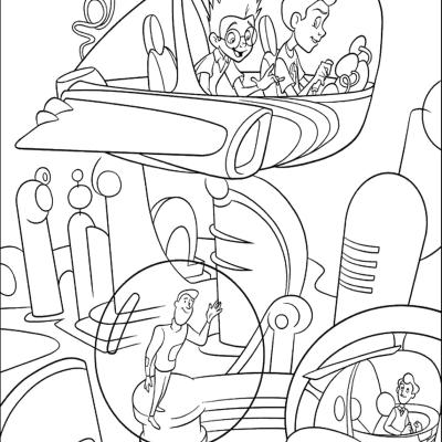 Ourcoloringpage Meet The Robinsons 38