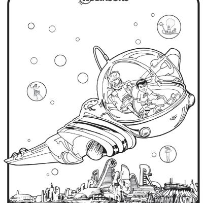 Ourcoloringpage Meet The Robinsons 40