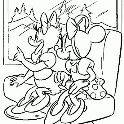 Ourcoloringpage Mickey And Minnie 11