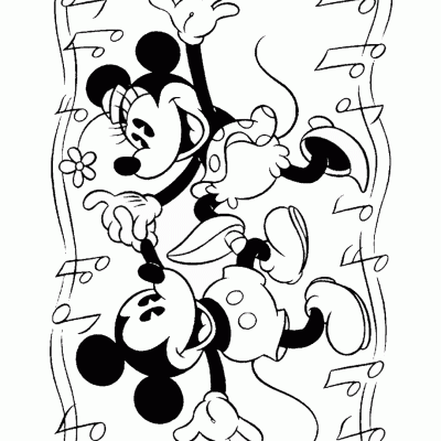 Ourcoloringpage Mickey And Minnie 35