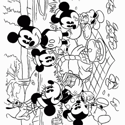 Ourcoloringpage Mickey And Minnie 37