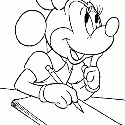 Ourcoloringpage Mickey And Minnie 3