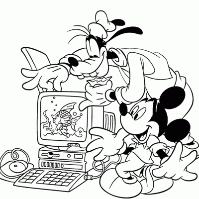 Ourcoloringpage Mickey And Minnie 40