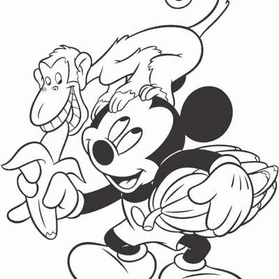 Ourcoloringpage Mickey And Minnie 42