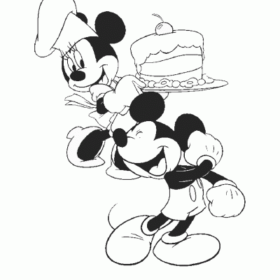 Ourcoloringpage Mickey And Minnie 43