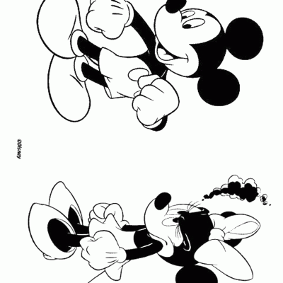 Ourcoloringpage Mickey And Minnie 48