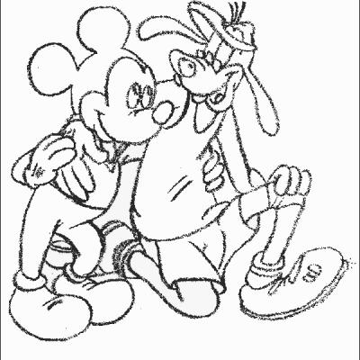 Ourcoloringpage Mickey And Minnie 51