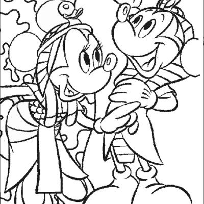 Ourcoloringpage Mickey And Minnie 55