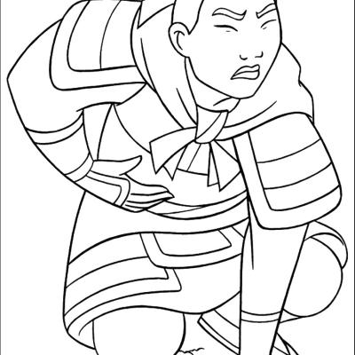 Ourcoloringpage Mulan 13