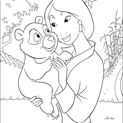 Ourcoloringpage Mulan 15