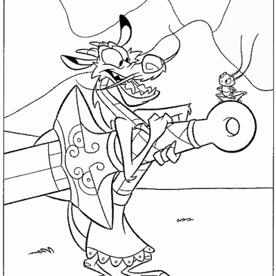 Ourcoloringpage Mulan 16