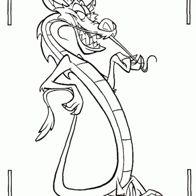 Ourcoloringpage Mulan 19