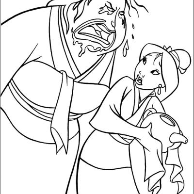 Ourcoloringpage Mulan 25