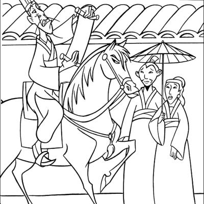 Ourcoloringpage Mulan 26