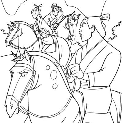 Ourcoloringpage Mulan 2