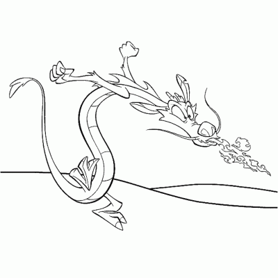 Ourcoloringpage Mulan 32