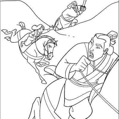Ourcoloringpage Mulan 3