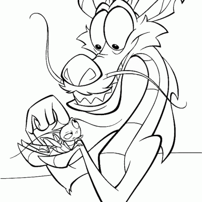 Ourcoloringpage Mulan 4
