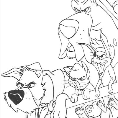 Ourcoloringpage Oliver And Company 18