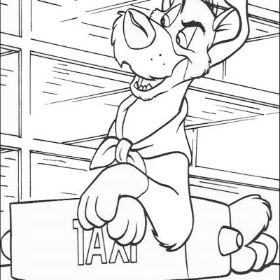 Ourcoloringpage Oliver And Company 19