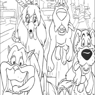 Ourcoloringpage Oliver And Company 3
