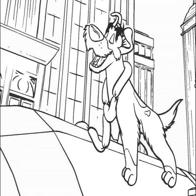 Ourcoloringpage Oliver And Company 6