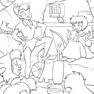Ourcoloringpage Peter Pan 37