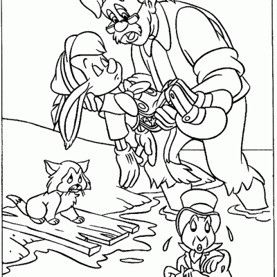 Ourcoloringpage Pinocchio 8