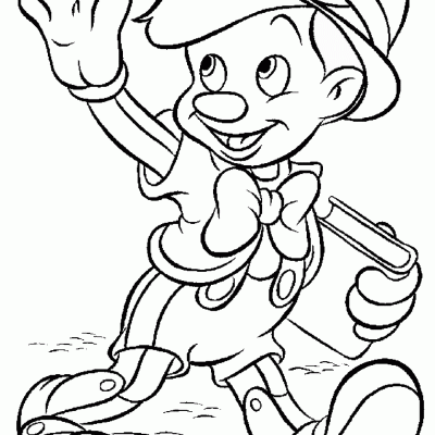 Step into the Whimsical World of Pinocchio: Free Printable Coloring Pages