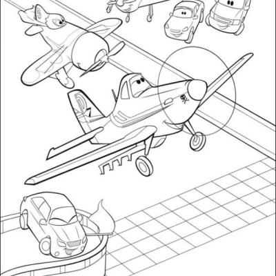 High-Flying Adventure Awaits: Free Printable Planes Coloring Pages