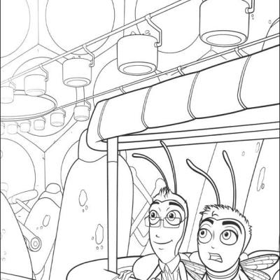 Ourcoloringpage Bee Movie 12