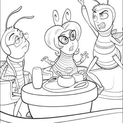 Ourcoloringpage Bee Movie 15