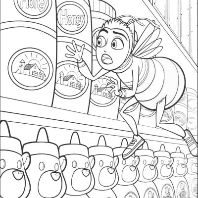 Ourcoloringpage Bee Movie 16