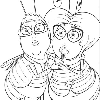 Ourcoloringpage Bee Movie 20