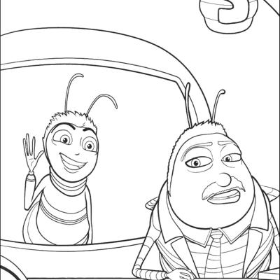 Ourcoloringpage Bee Movie 21