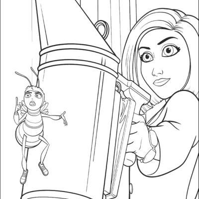 Ourcoloringpage Bee Movie 27