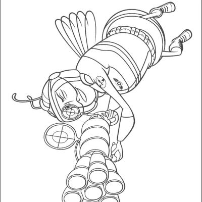 Ourcoloringpage Bee Movie 2