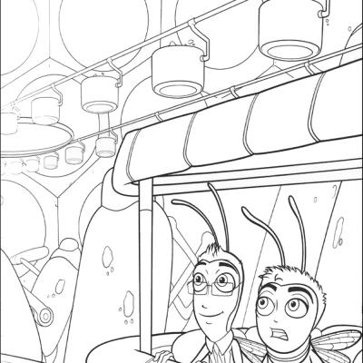 Ourcoloringpage Bee Movie 37