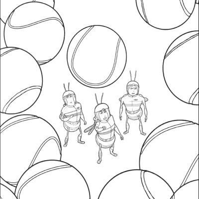 Ourcoloringpage Bee Movie 6