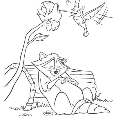 Ourcoloringpage Pocahontas 13