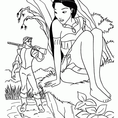 Ourcoloringpage Pocahontas 16