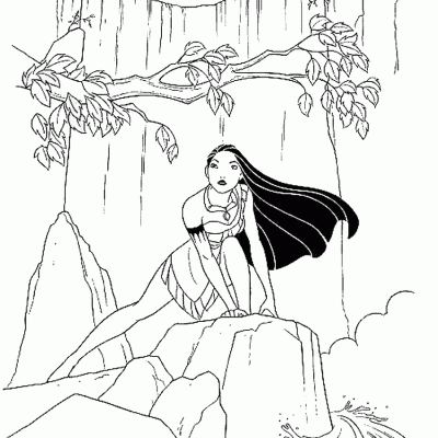 Ourcoloringpage Pocahontas 17