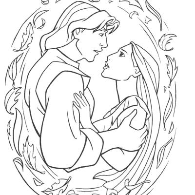 Ourcoloringpage Pocahontas 23