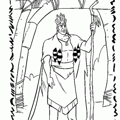 Ourcoloringpage Pocahontas 24