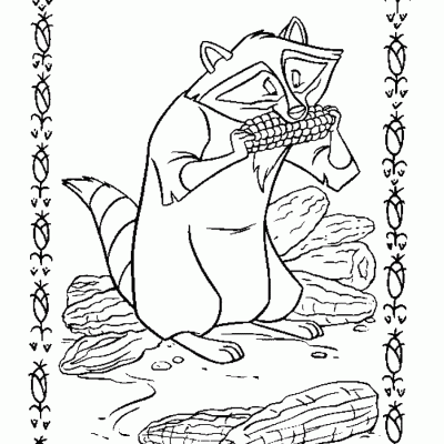 Ourcoloringpage Pocahontas 28