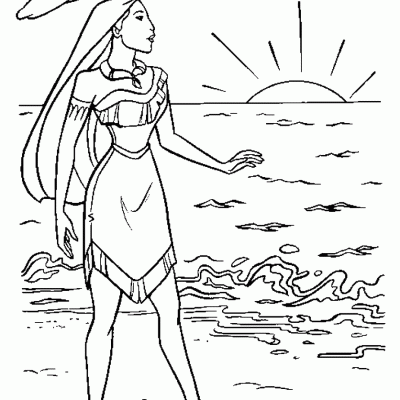 Ourcoloringpage Pocahontas 2