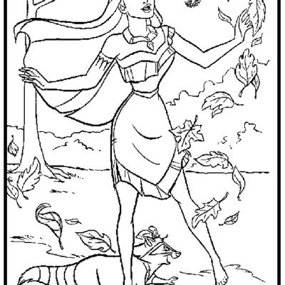 Ourcoloringpage Pocahontas 32