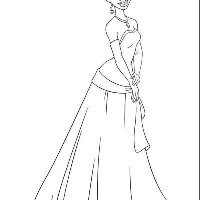 Ourcoloringpage Princess And The Frog 10