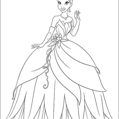 Ourcoloringpage Princess And The Frog 11